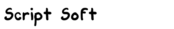 Script Soft font preview